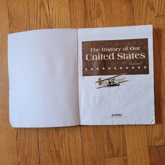 Abeka History United States 4 Work Text Book Reader Home School Consumable - Picture 2 of 7